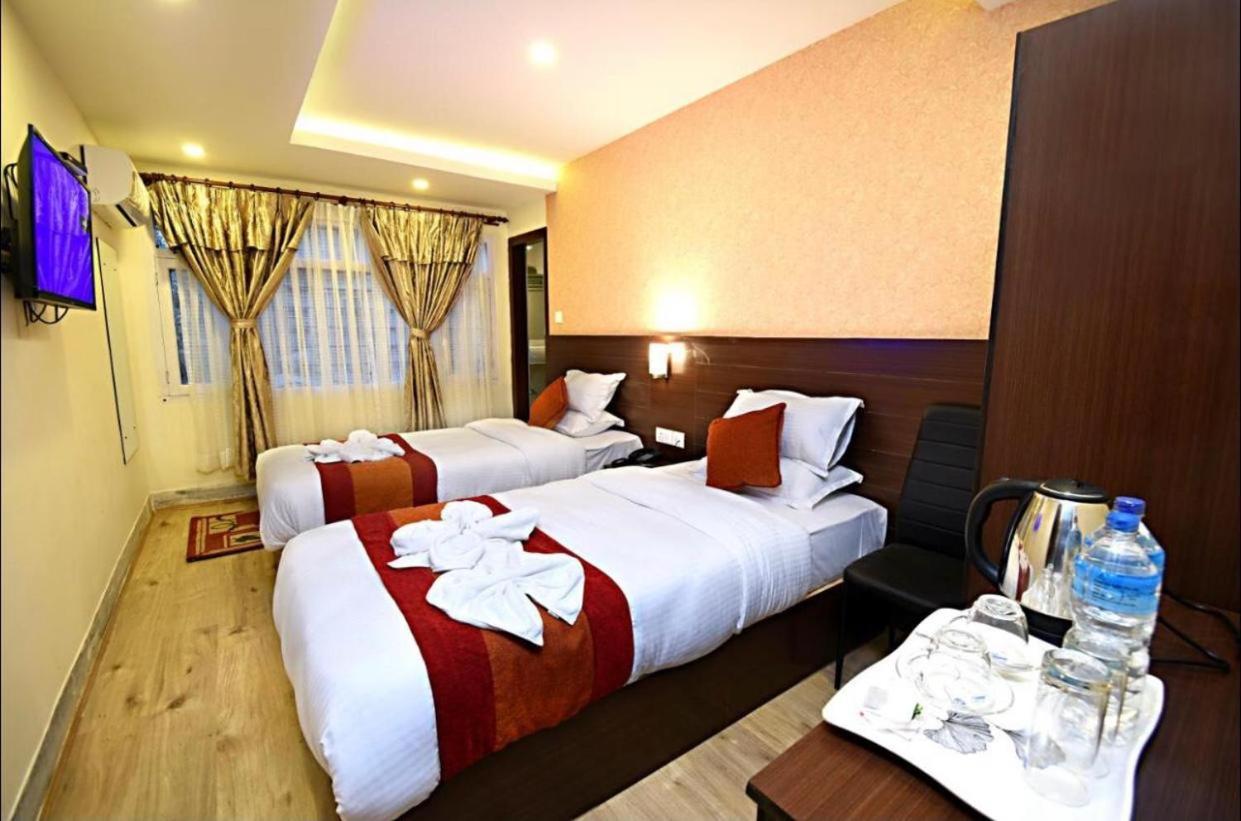 Hotel Sapana Garden Thamel Kathmandu Exteriör bild